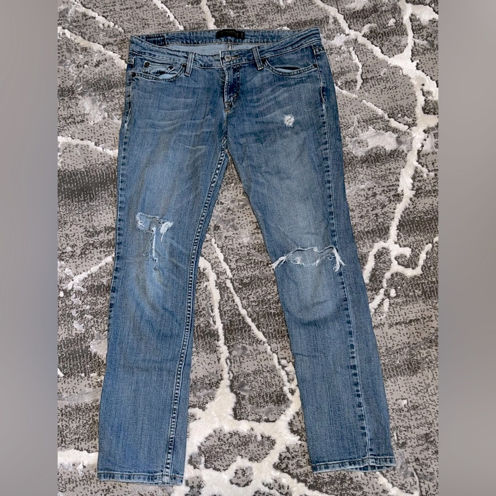 Levi’s Too Super Low 524 Jeans Straight Leg Size 11 Short